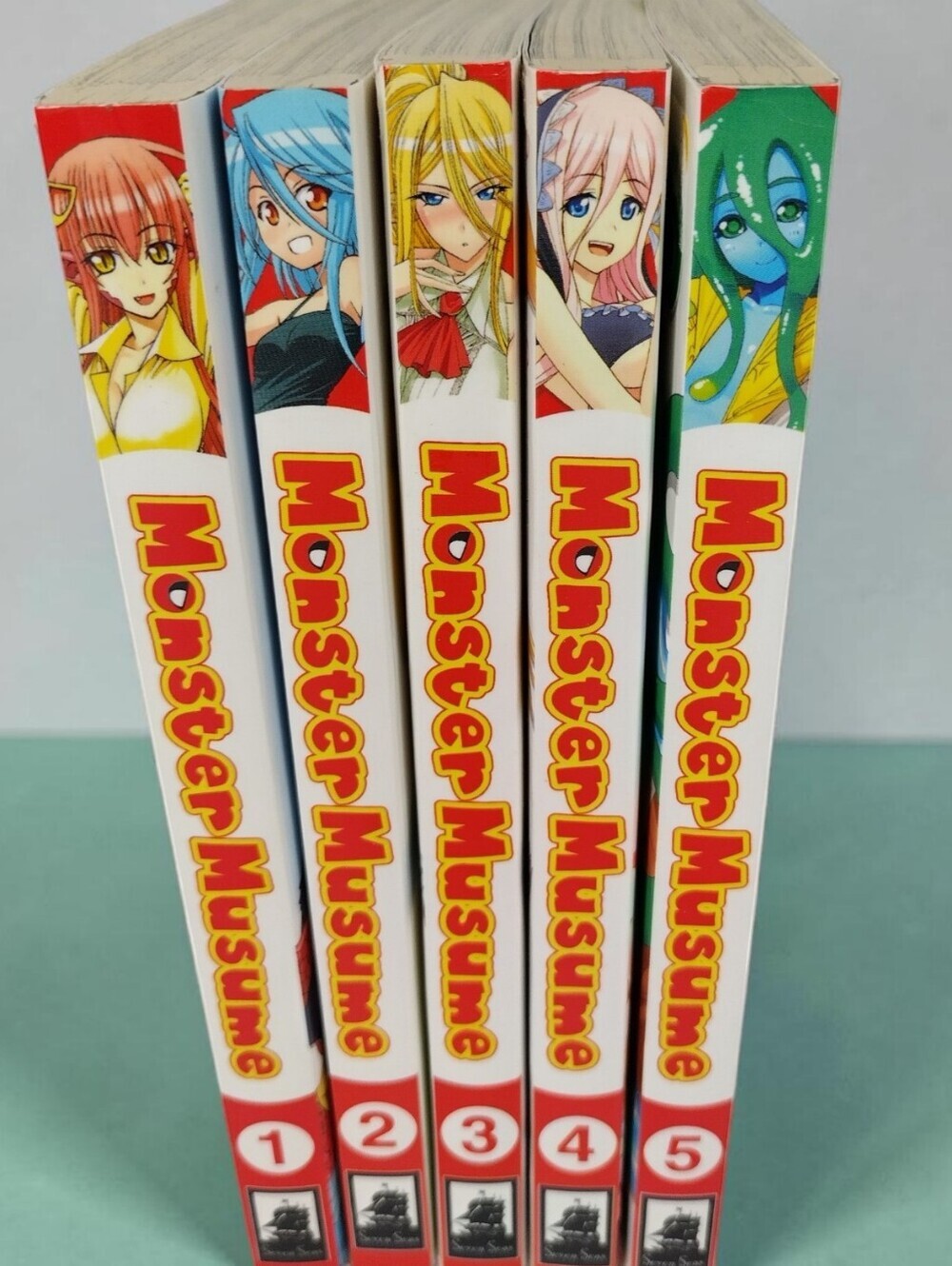 Monster Musume Volumes 1-5 Softcover Set English Fantasy Books